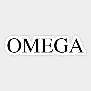 omega Sticker